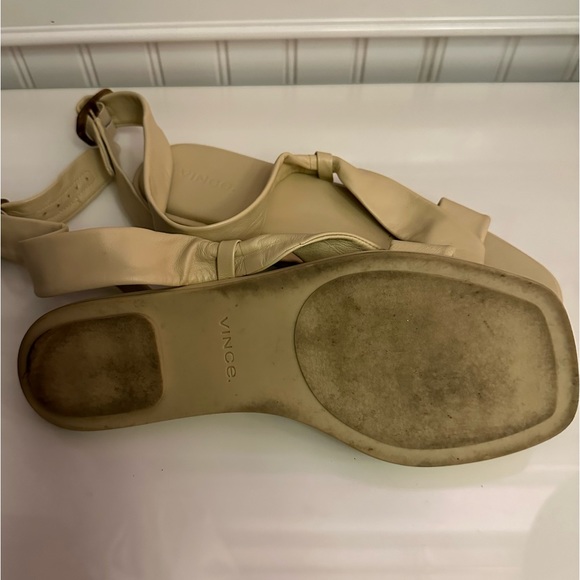 Vince Cream Reza Sandal - Picture 2 of 4